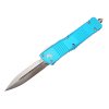 Microtech Combat Troodon D/E Turquoise Satin Standard 142-4 TQ