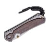 Chris Reeve Large Sebenza 31 Inlay Bog Oak Glass Blasted MagnaCut
