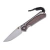 Chris Reeve Small Sebenza 31 Inlay Bog Oak Glass Blasted MagnaCut