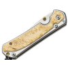 Small Sebenza 31 Inlay Box Elder Polished MagnaCut S31-1620