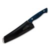 Küchenmesser Manly Chef 18 Black/Blue 14C28N