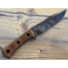 TRC Knives Apocalypse Post Apocalyptic Torched Natural Canvas Micarta