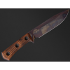 TRC Apocalypse Post Apocalyptic Torched Natural Canvas Micarta