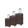 109 set cestovnych kufrov sunshine hnedy