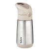 b. box termoska na pití s brčkem 350ml - béžová