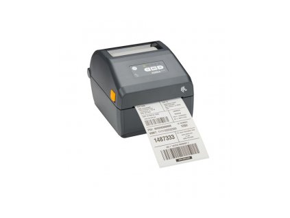 Tiskárna etiket ZD421 termotransfer 203 dpi šedá USB Bluetooth Ethernet
