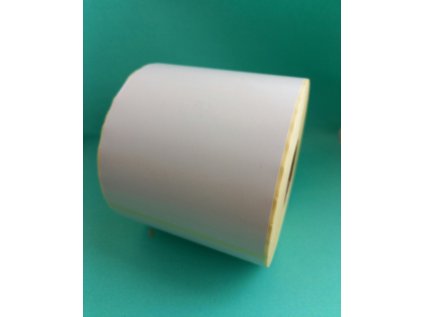 Samolepicí papírová etiketa se standardním lepidlem 100x150 mm / lepidlo permanentní / dutinka průměr 40 mm / na roli 500 ks
