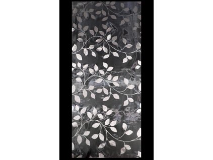 Záclona organza s listami (Dĺžka 270, Šírka 500)