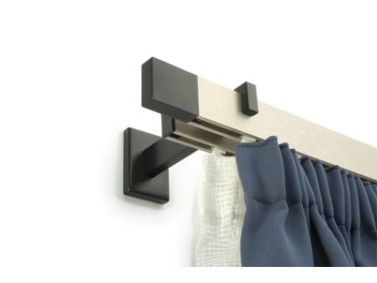 6521 hlinikova dvojkolajnica elegant komplet 120cm cierno siva