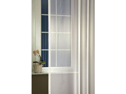 7697 zaclona organza mira farba 42 svetlo siva