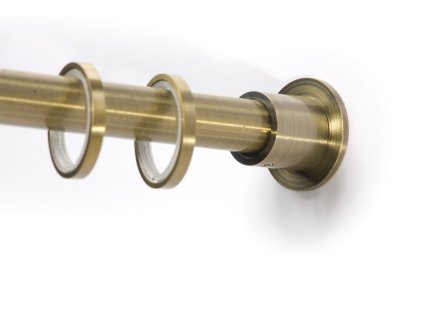 8273 16mm drziak na bocnu stenu farba antik