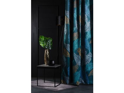 9026 dekoracny zaves dim out samoa farba smaragd