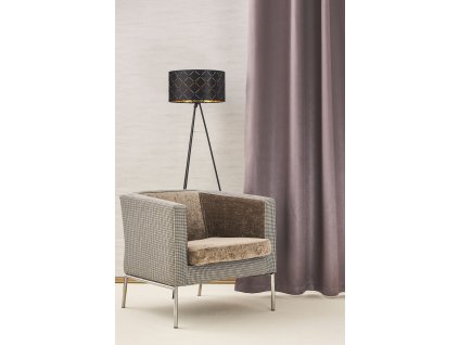 9173 dekoracna latka dim out neptune farba 07 5 sivohneda