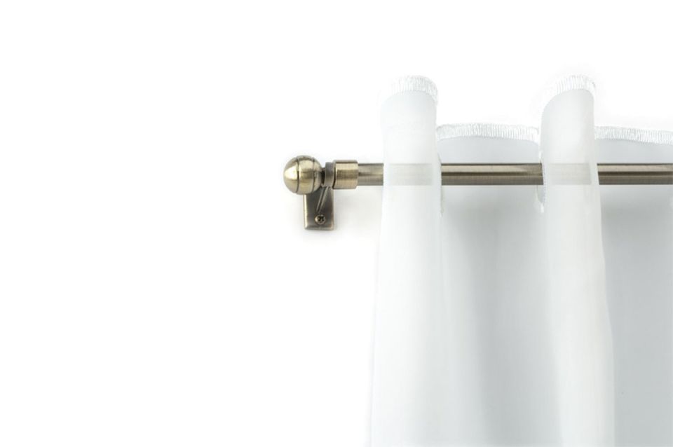 Café tyč Golyó Garníže farba: Antik, Rozmery vitrážnych tyčí: 80-140cm