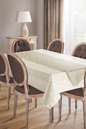 Set obrusov Sue 140x180+40x140 krémová+béžová