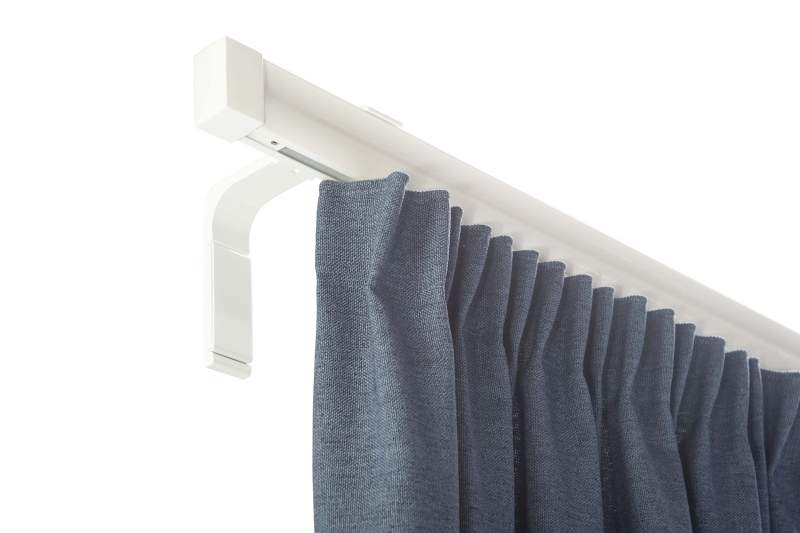 Hliníková koľajnica Motivo dvojstranná samostatný profil biela Dĺžka: 440 cm