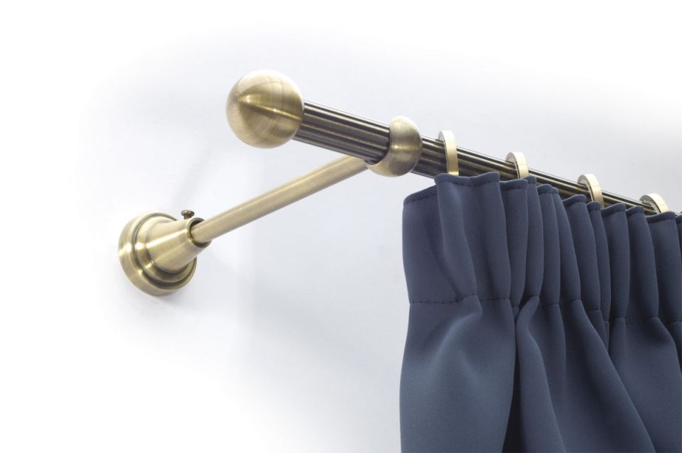 16mm držiak jednoduchý Klasik Farba: Antik