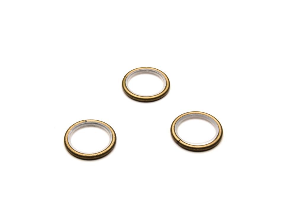 16mm Nemé krúžky 10ks Garníže farba: Antik