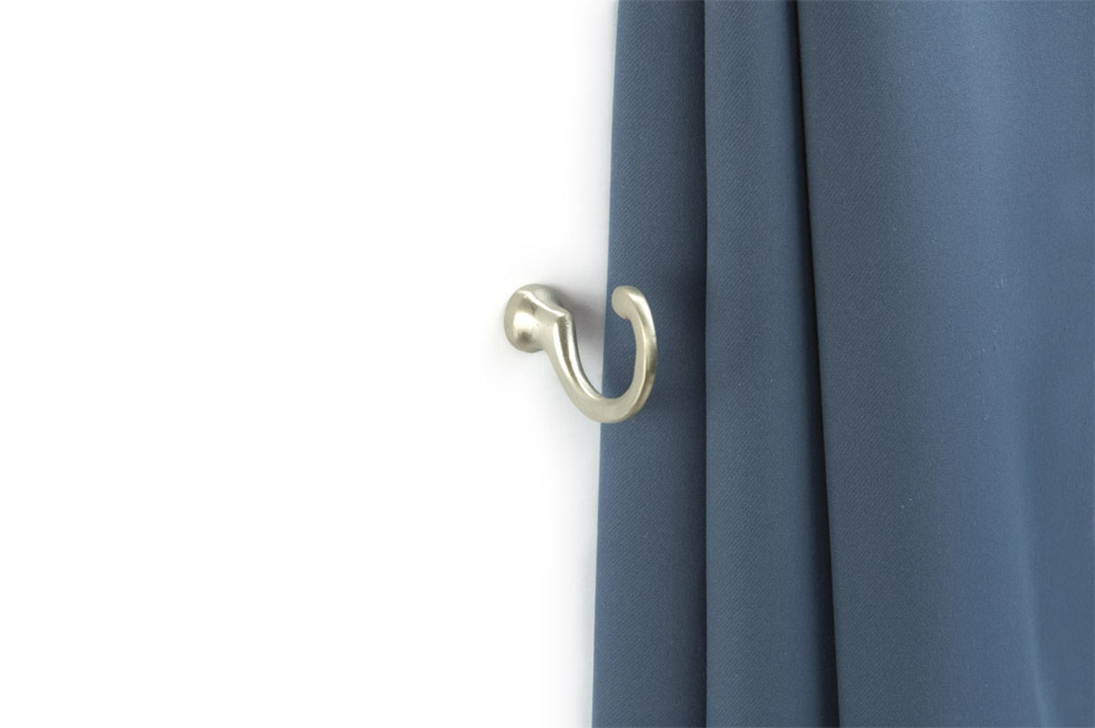 Háčik do steny 43mm sada 2ks farba mat chrom