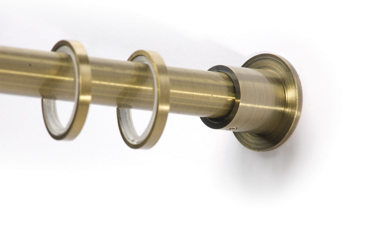 16mm držiak do bočnej steny antik