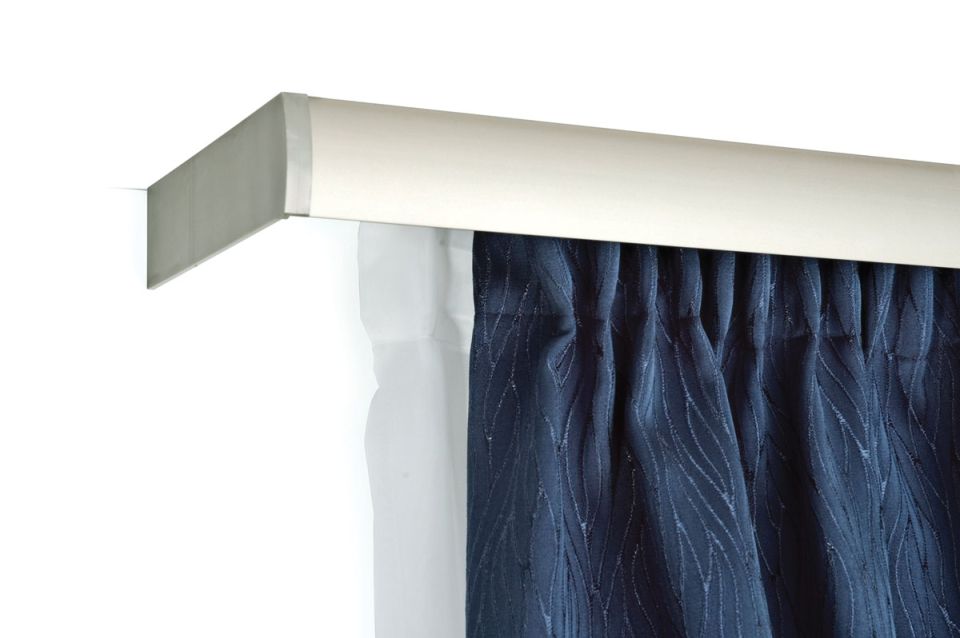 Hliníková koľajnica Decolino hliník satin Dĺžka: 340 cm