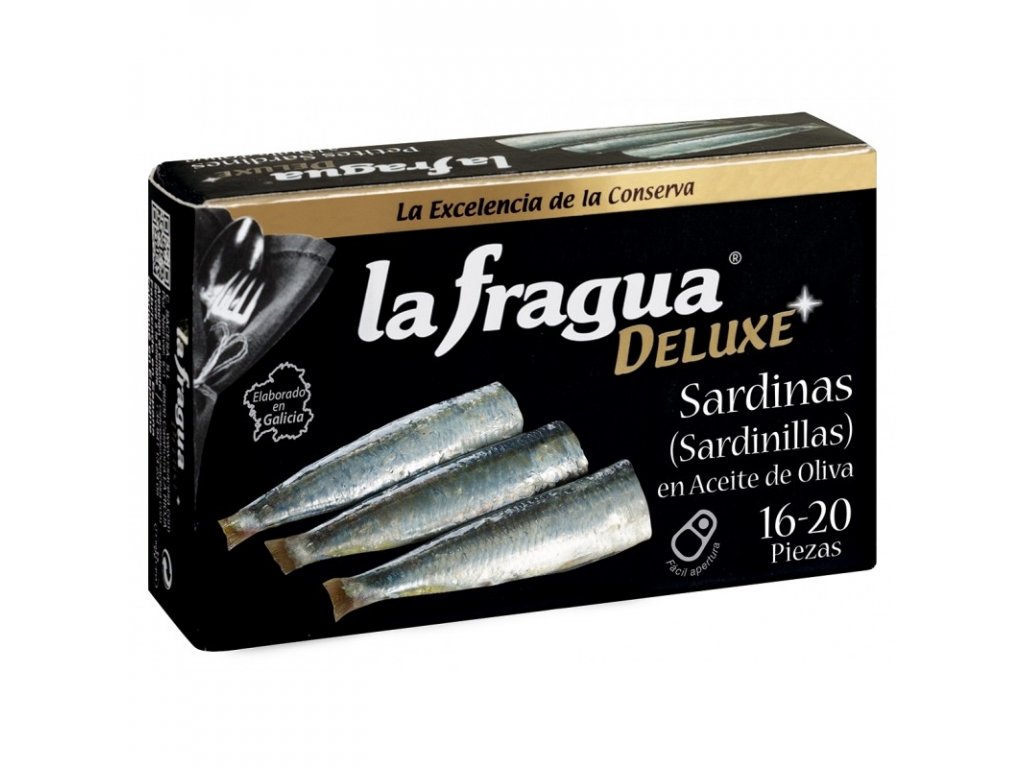 956 sardinky v olivovem oleji 16 20 ks 115g lf deluxe