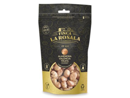 almendra valencia trufa 80 gramos frutos secos gourmet finca la rosala
