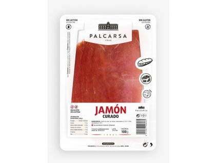 jamon curado lonchas 100 g