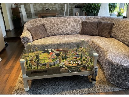 Mašinkový stůl individual, diorama, vláčky vel. H0, N, Z