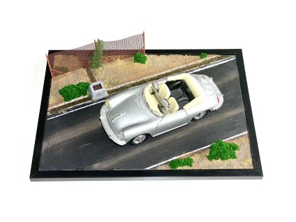 Podstavec pod modely aut, letadel nebo tanků 1:35