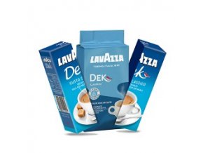 Káva Lavazza Dek - bez kofeinu - mletá 250g