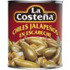 Papričky Jalapeno celé v nálevu 2,8 Kg La costena