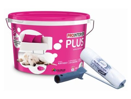 Barva malířská bílá Prointeriér plus 15+3kg