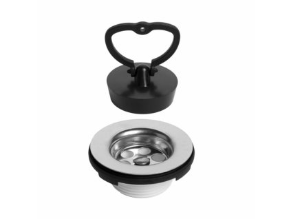 PLASTBRNO EUV0000 Umyvadlový výtokový ventil 5/4" inox/plast