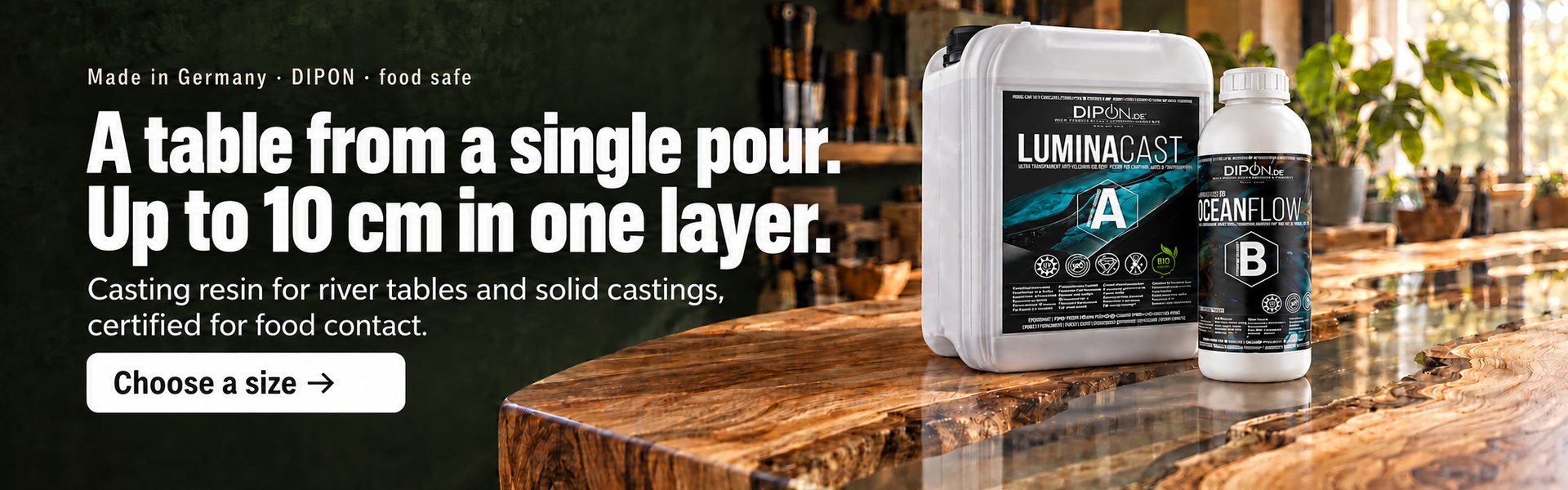 DIPON LuminaCast 9 Ocean Flow