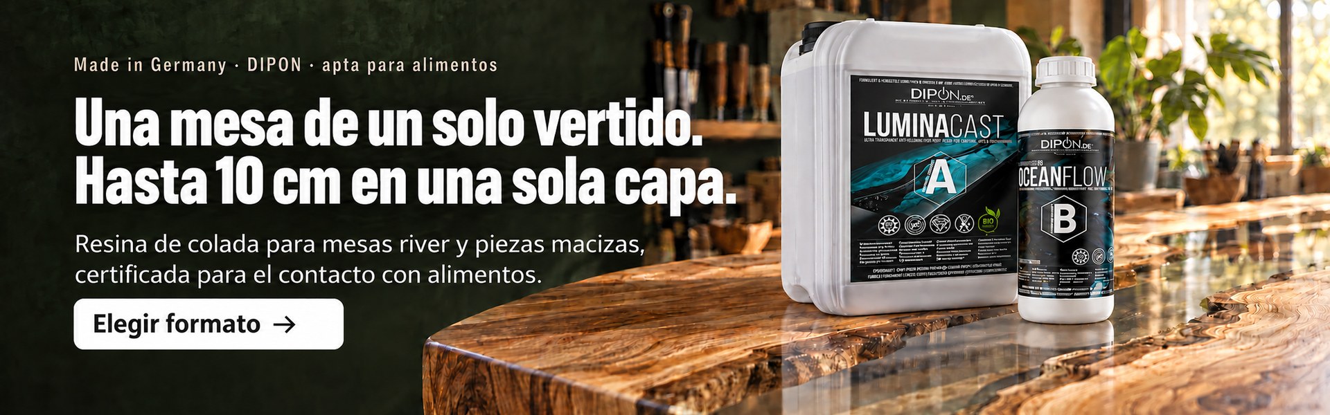 DIPON LuminaCast 9 Ocean Flow