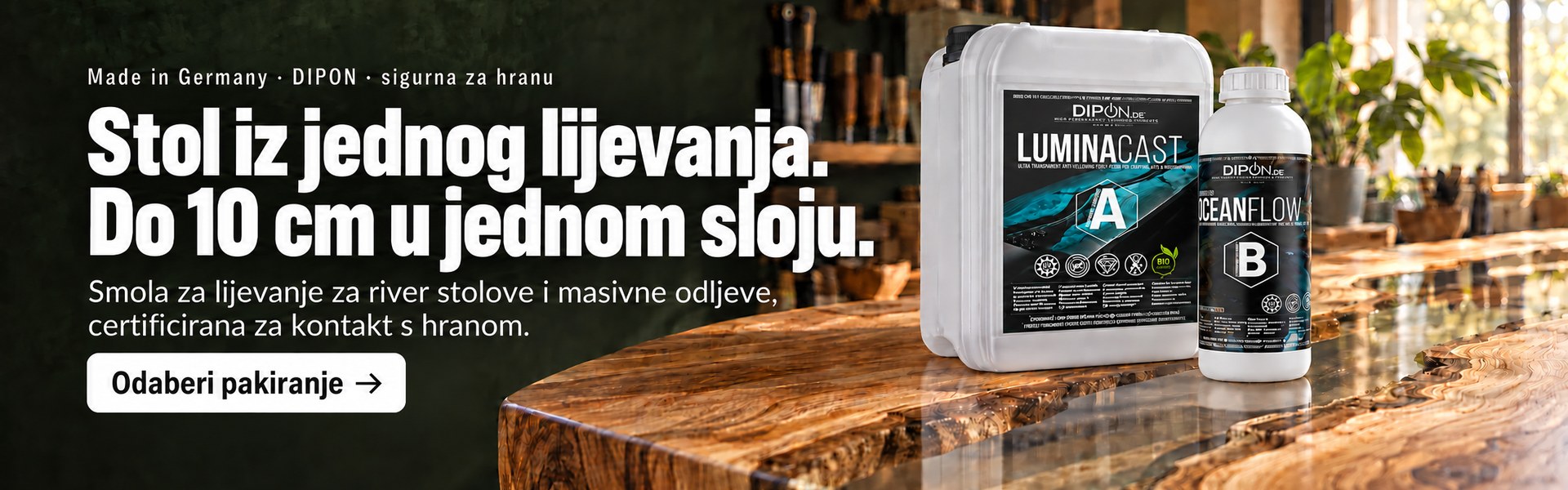 DIPON LuminaCast 9 Ocean Flow