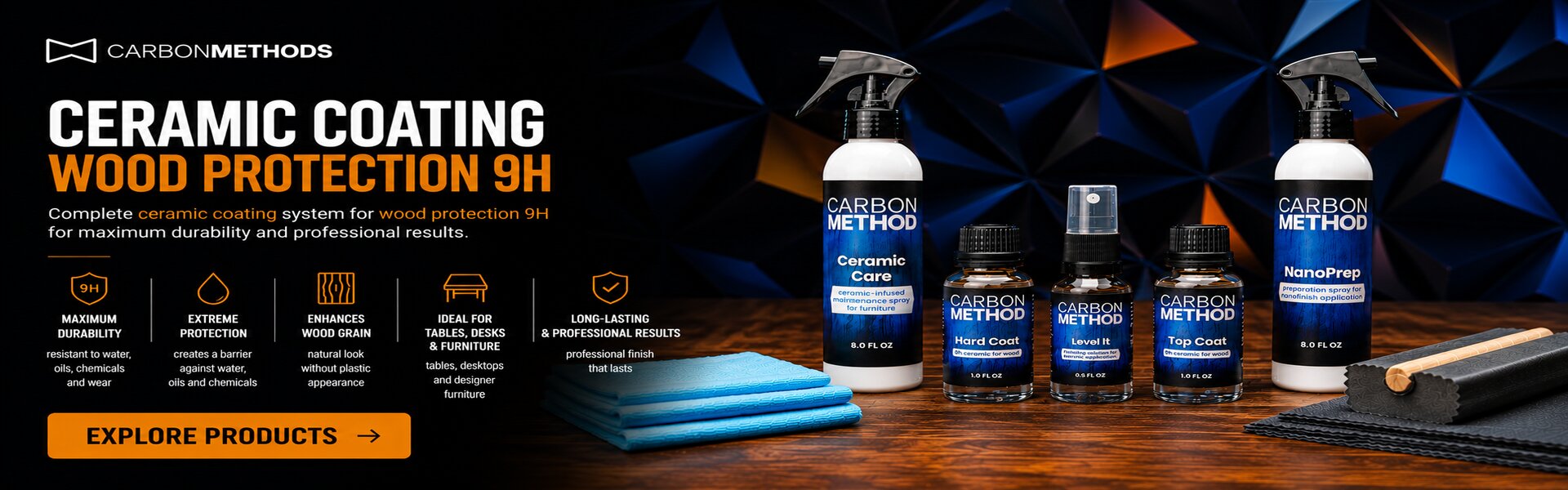 CARBON METHOD Ceramic Nanofinish Kit – Ultimate Kit