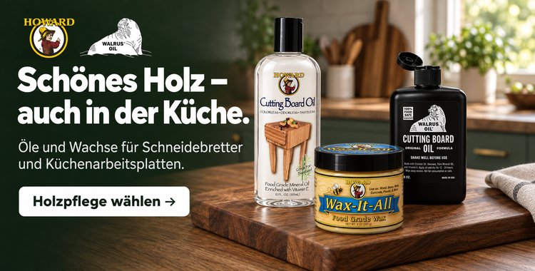Howard, Walrus Oil Öle und Wachse für Lebensmittelkontakt