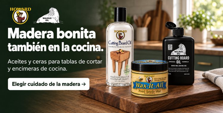 Howard, Walrus Oil aceites y ceras para contacto con alimentos