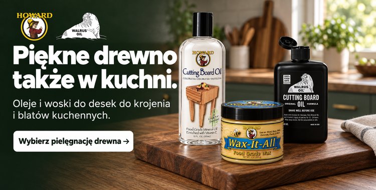 Howard, Walrus Oil oleje i woski do kontaktu z żywnością