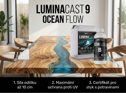 DIPON LuminaCast 9 Ocean Flow
