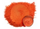Oranžové slídové pigmentové prášky