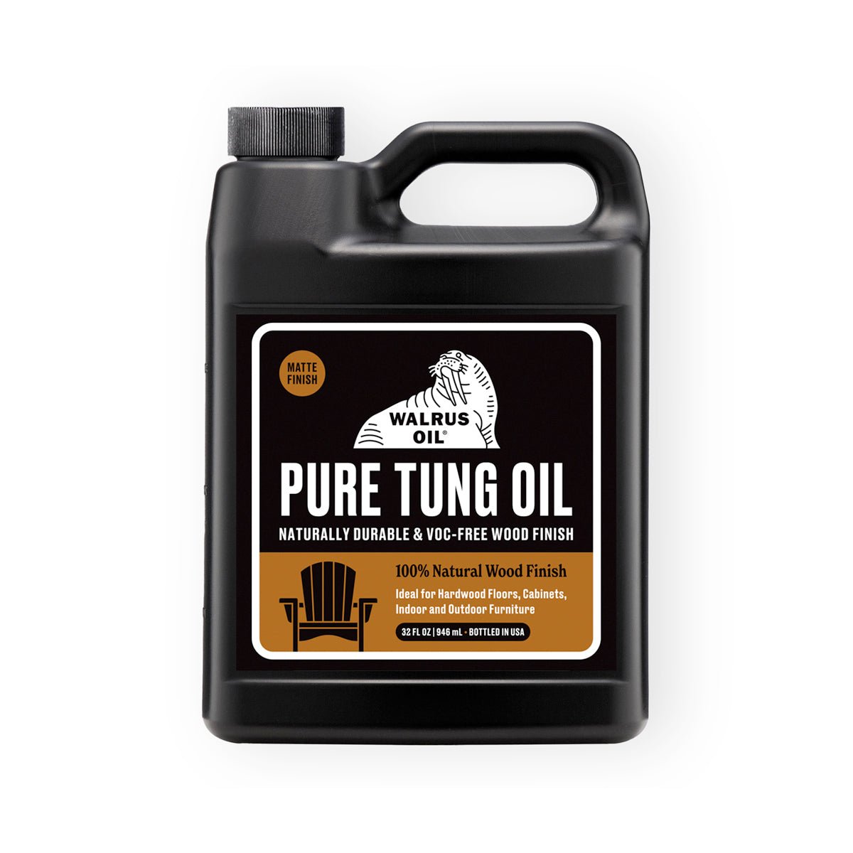 Walrus Oil Pure Tung Oil – čistý tungový olej