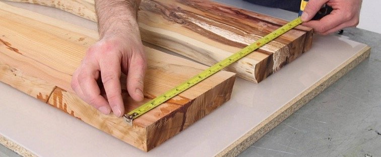 Formboden für einen Epoxidharztisch aus einer Polypropylenplatte