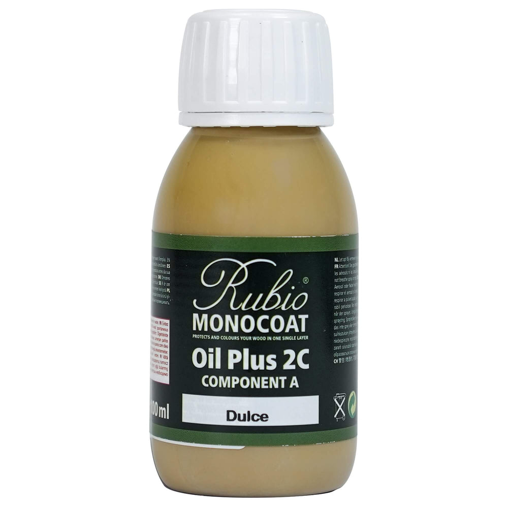 Rubio Monocoat Oil Plus 2C Dulce — composant A, flacon de 100 ml