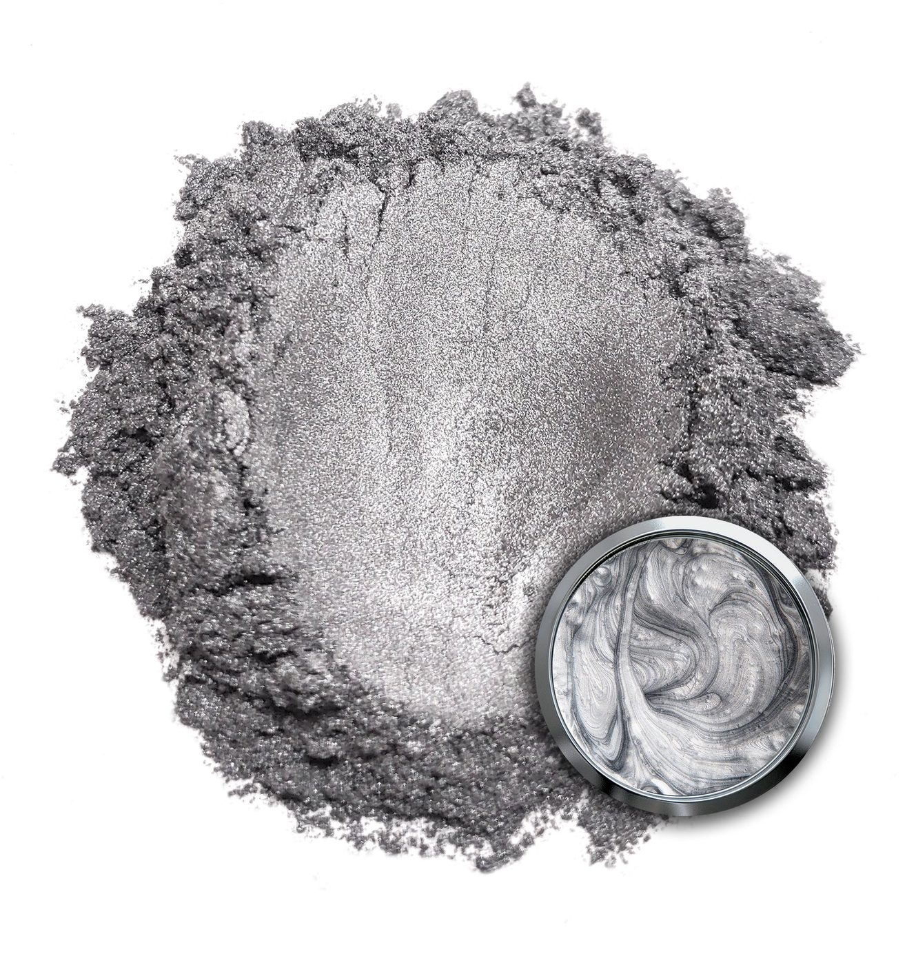 Amaterasu Silver — pigment pro epoxidovou pryskyřici