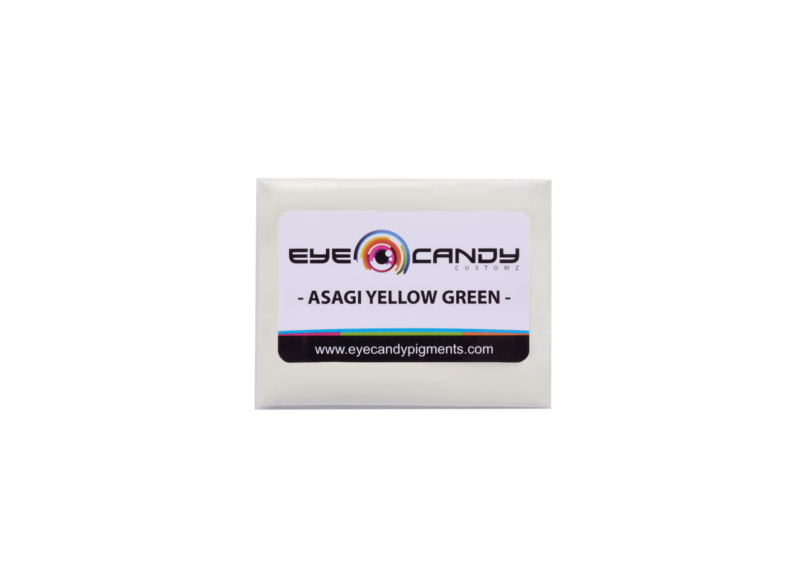 Asagi Yellow Green — pigment pro epoxidovou pryskyřici