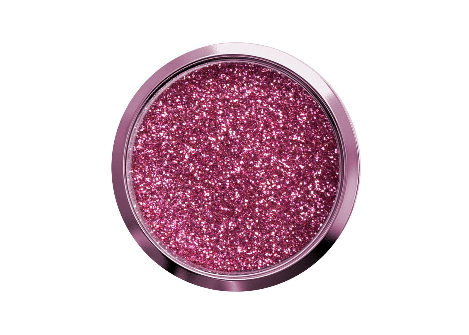 Cadillac Pink Flakes — vločky v čirém topcoatu