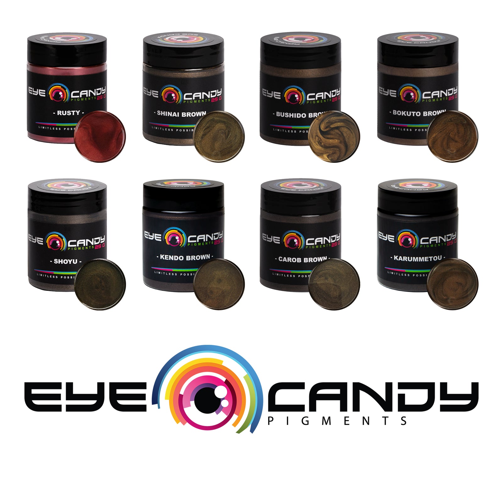 Paleta odstínů Eye Candy Pigments
